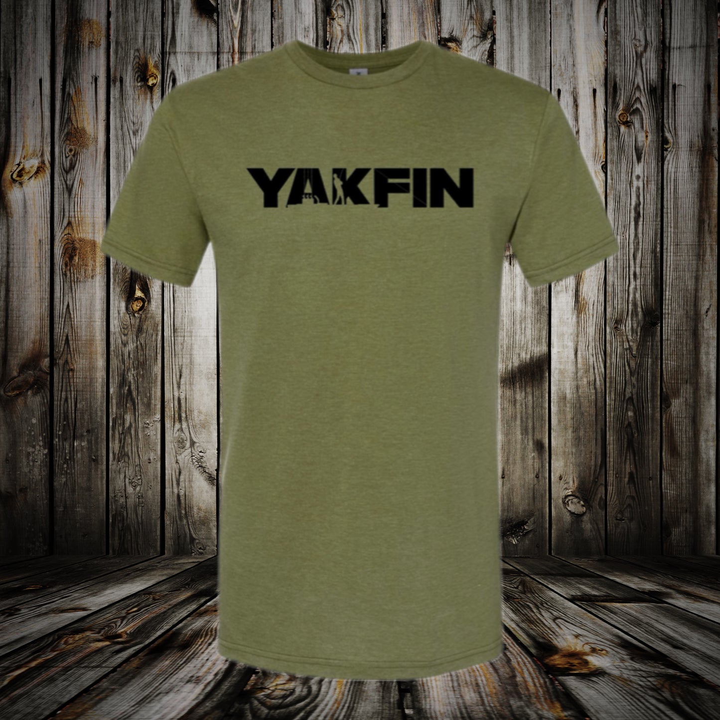 YakFin Logo T-Shirt - Green